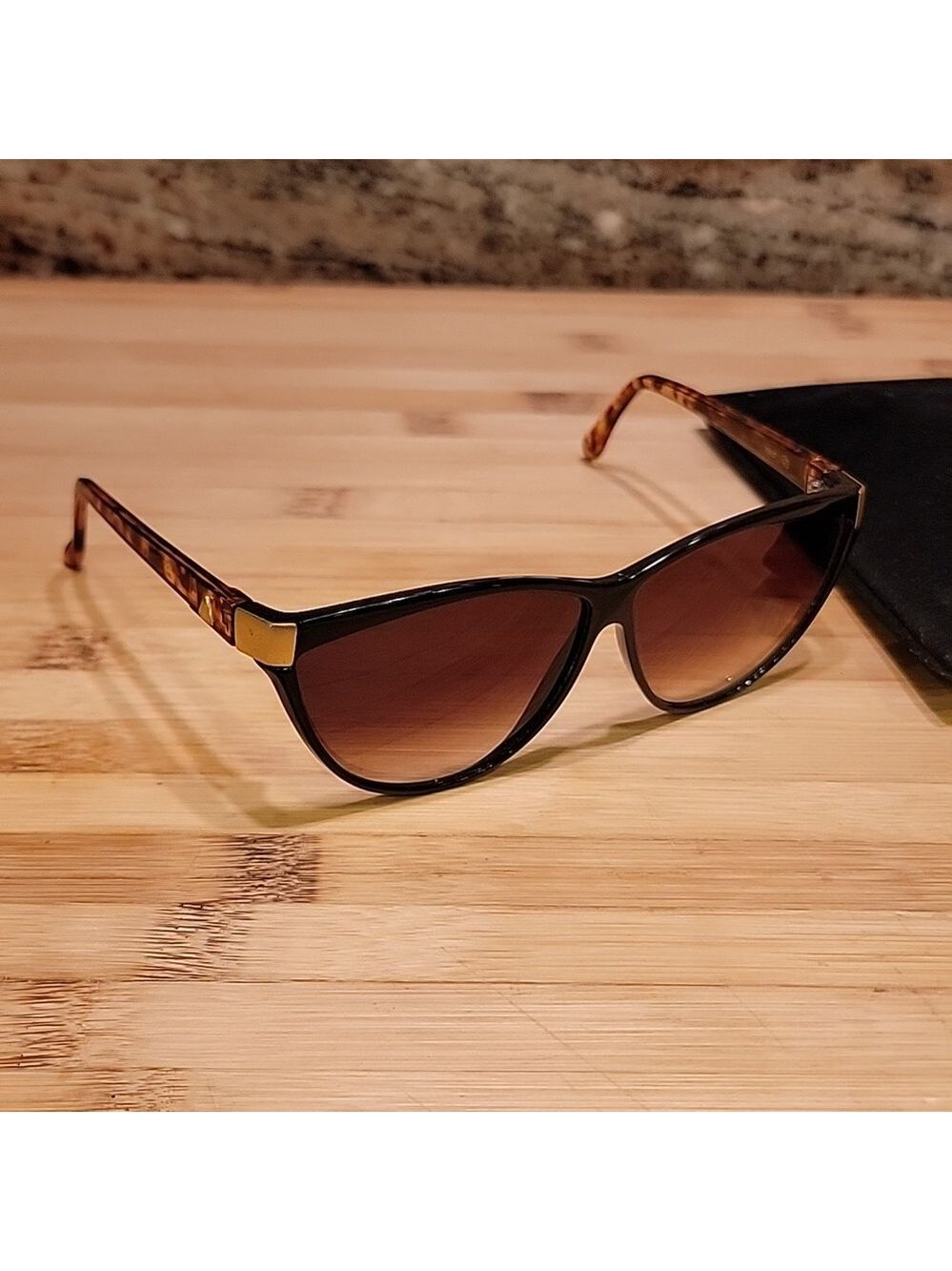 liz clayborne tortoise shell sunglasses glasses frames - Picture 1 of 7